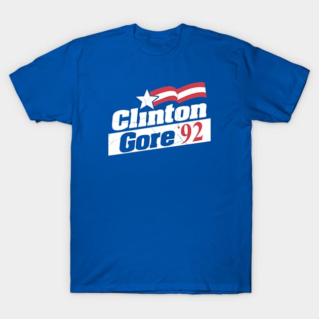 Clinton Gore 92 T-Shirt by deadright